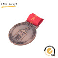 Silber-Zink-Legierung Award Medal Custom Ym1172